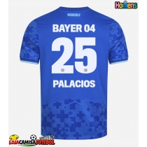 Camisa de Futebol Bayer Leverkusen Exequiel Palacios #25 Equipamento Alternativo 2025-26 Manga Curta